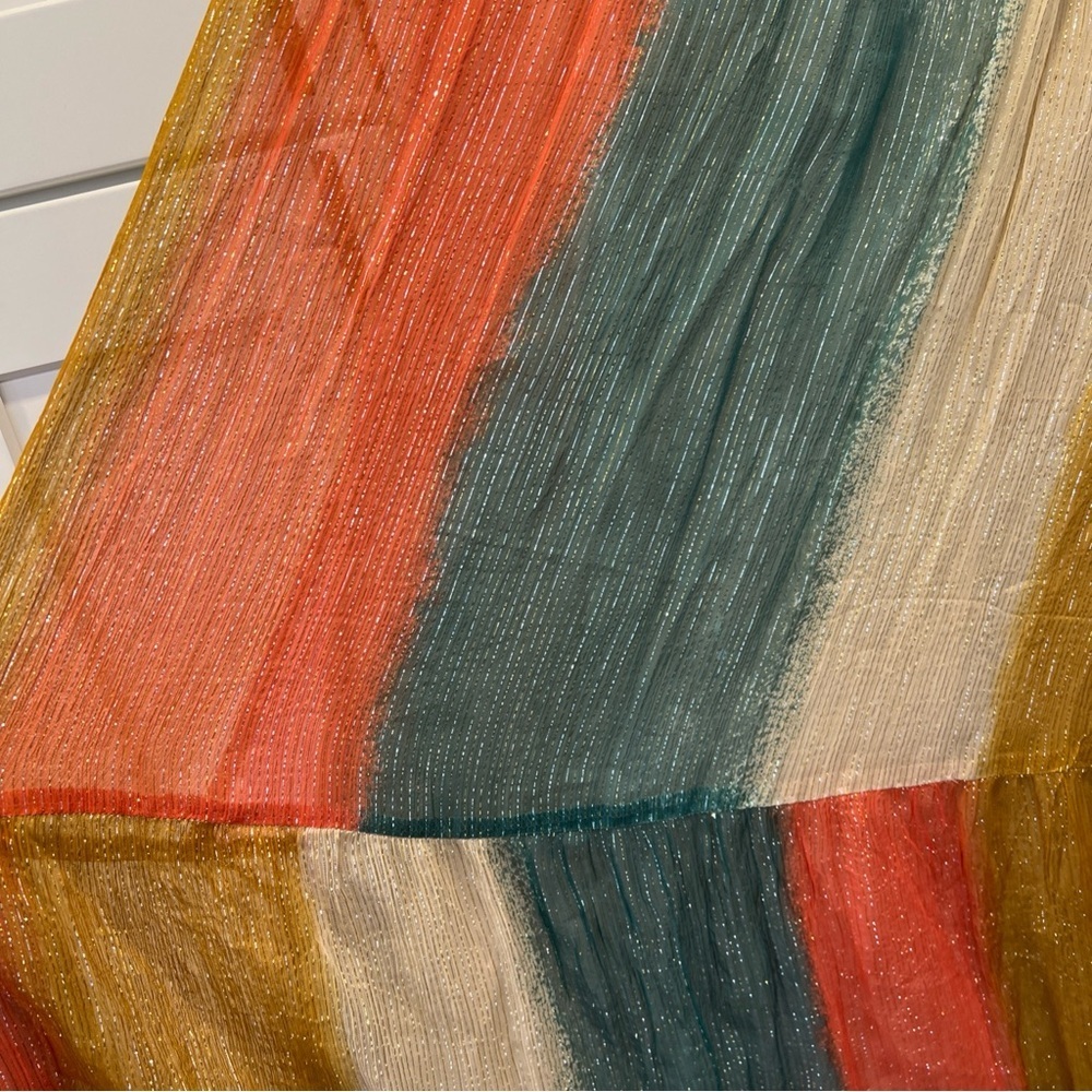 lovestitch Multicolor Striped Backless Maxi Dress - Picture 3 of 10